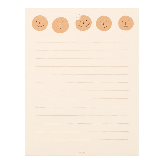 Midori Smile Stationery Cookies