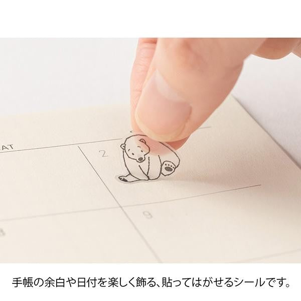 Naklejki Midori Sticker Collection Chat Sea Animals
