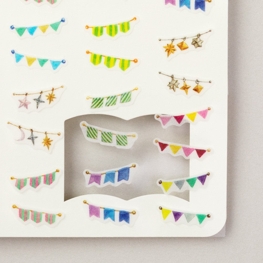 Midori Stickers for Diary: Garlands