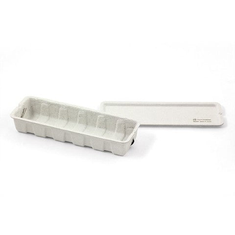 Midori Pulp White Pencil Case