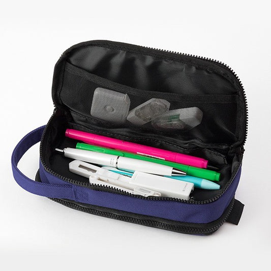 Midori Cordura Pencil Case Blue