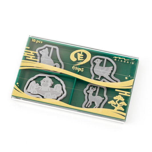 Spinacze do papieru Midori E-Clips Japan Edition