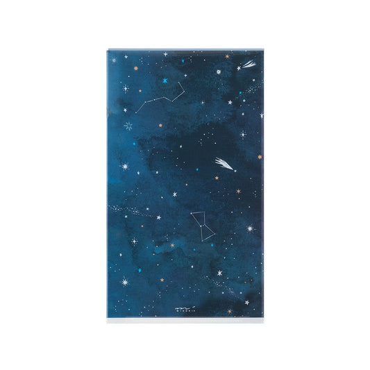 Midori A5 Slim Folder with Flap | Starry Sky