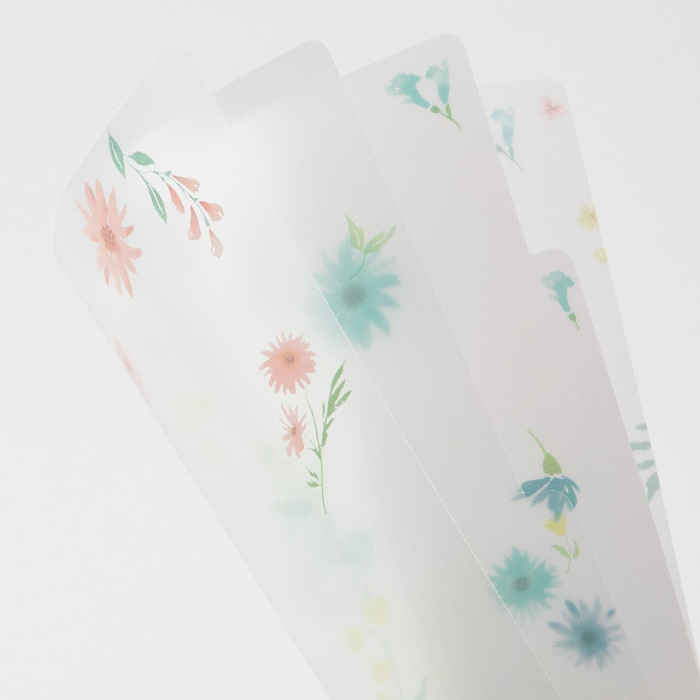 Folder Midori A4 | Kwiaty