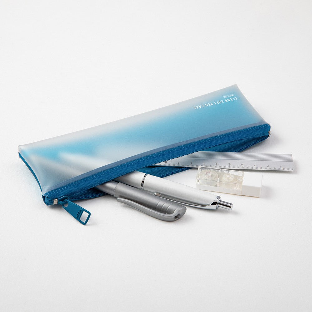 Piórnik Midori Soft Pen Case Niebieski
