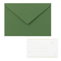 Midori Card Laser Christmas Card Christmas Gift