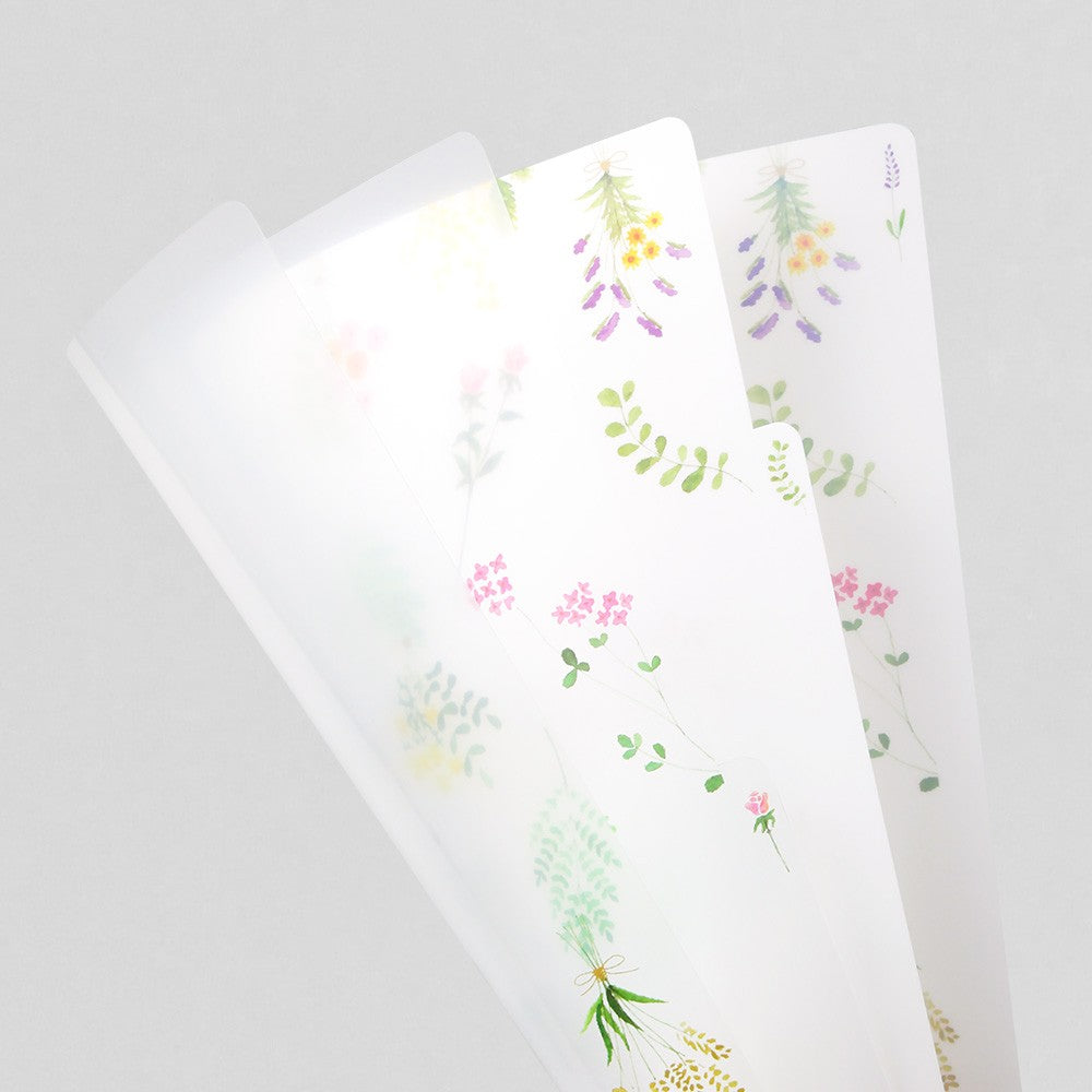 Midori A5 Folder | Dried flowers