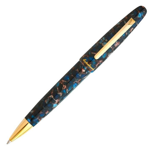 Esterbrook Estie Nouveau Blue Gold Trim Ballpoint Pen