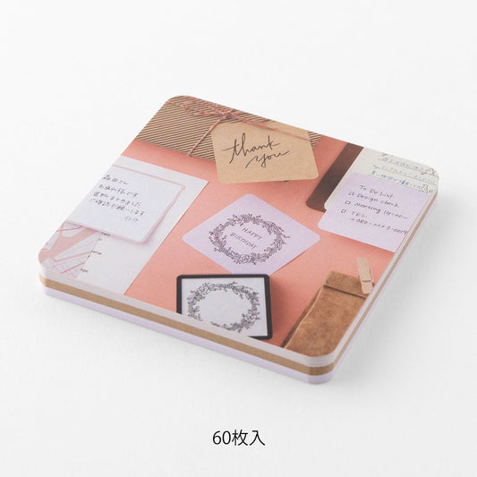 Midori Choise Sticky Notes | Warm Colors