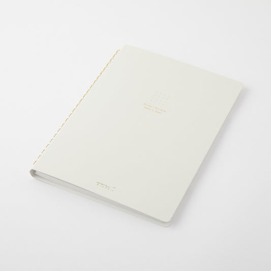 Midori Color Dot Grid Spiral Notebook A5 White