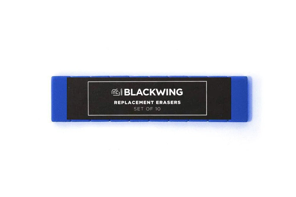 Blackwing Replacement Erasers Bright Blue