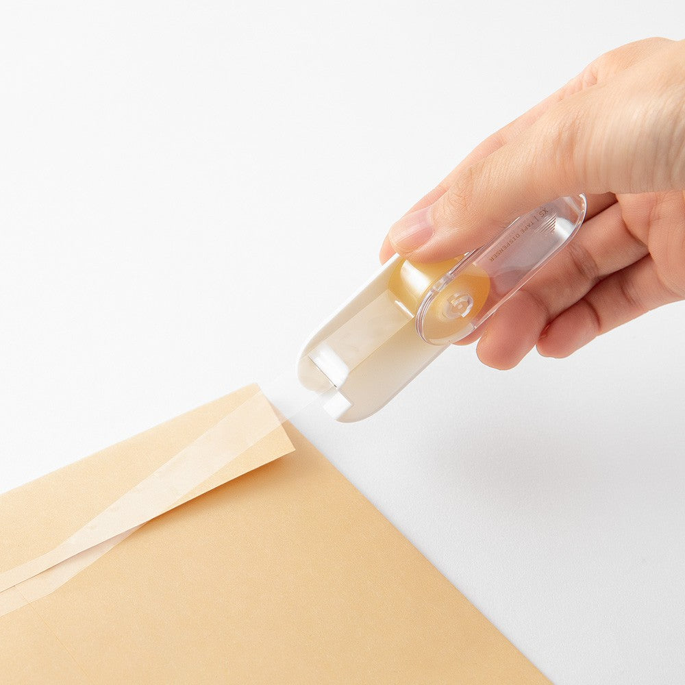 Midori XS White Adhesive Tape Dispenser