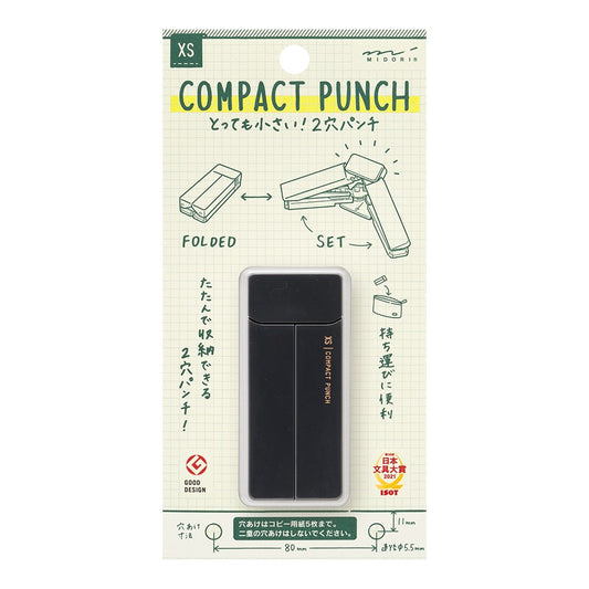 Midori XS Hole Punch Black