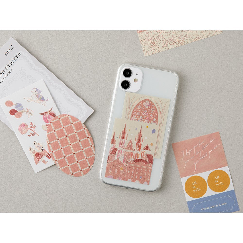 Midori Decorative Stickers | Pink