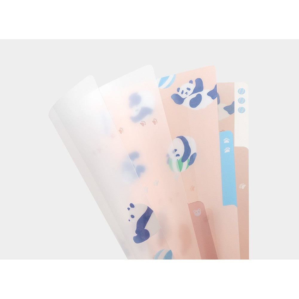 Midori Three Pockets A5 Folder | Panda