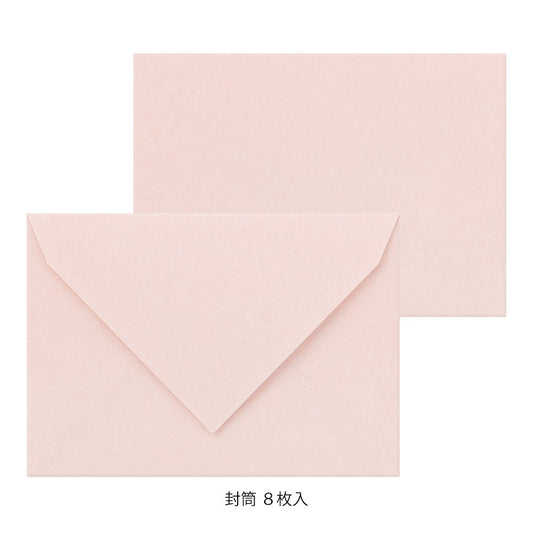 Midori 929 Original Floral-Colored Washi Paper | Pink