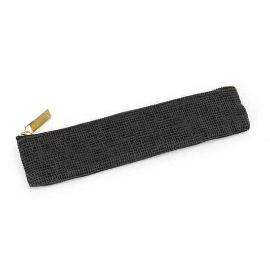 Pencil Case Black PS Pen Case Paper Code Black