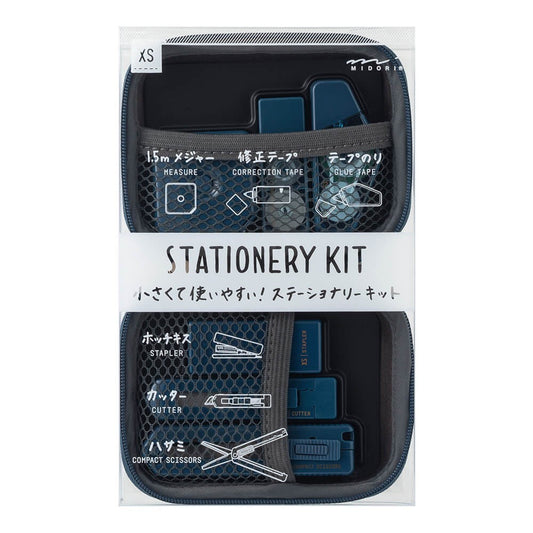 Midori XS Stationery Kit Navy