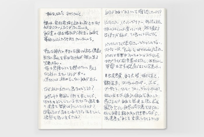 Traveler's Notebook Refill 013: Lightweight Paper Notebook