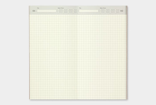 Traveler's Notebook Refill 005: Daily Undated Diary