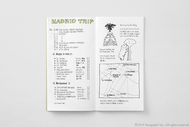 Wkład do Traveler's Notebook 026 PRZEDSPRZEDAŻ