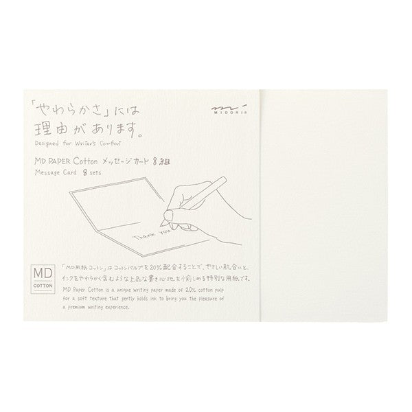 Kartki MD Paper Message Card Cotton