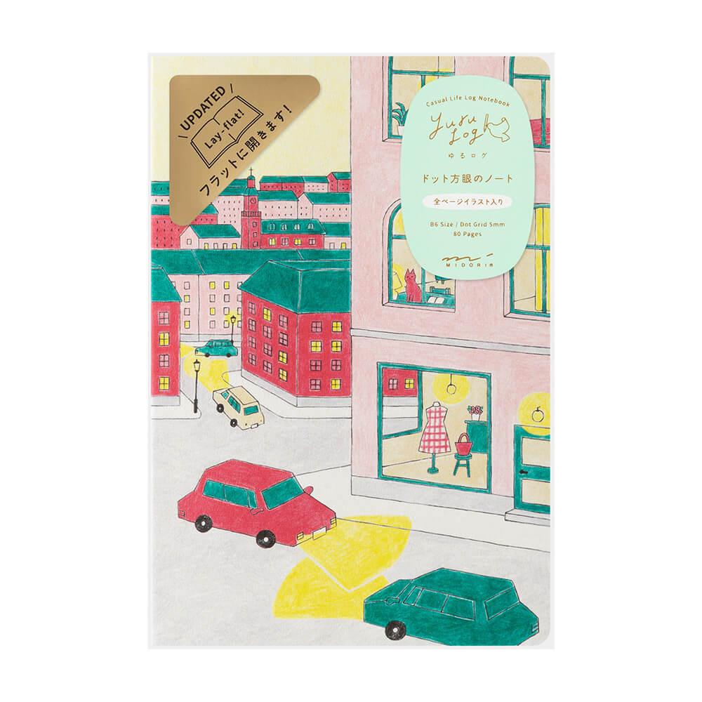 Notatnik Midori Yuru Log B6 | Życie codzienne