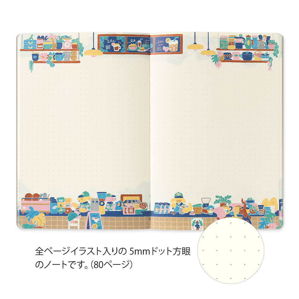 Notatnik Midori Yuru Log B6 | Kawa