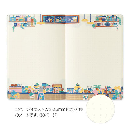 Notatnik Midori Yuru Log B6 | Kawa