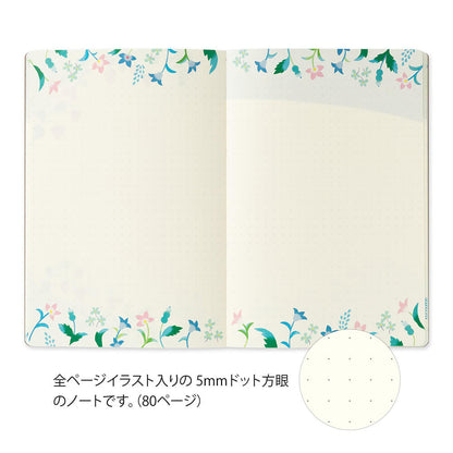 Notatnik Midori Yuru Log B6 | Kwiaty