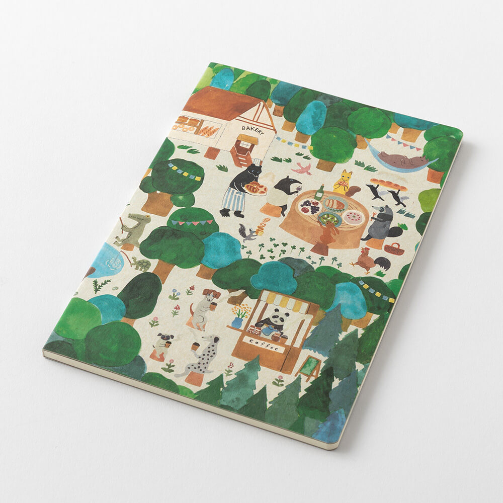 Notatnik Midori Yuru Log B6 | Zwierzęta