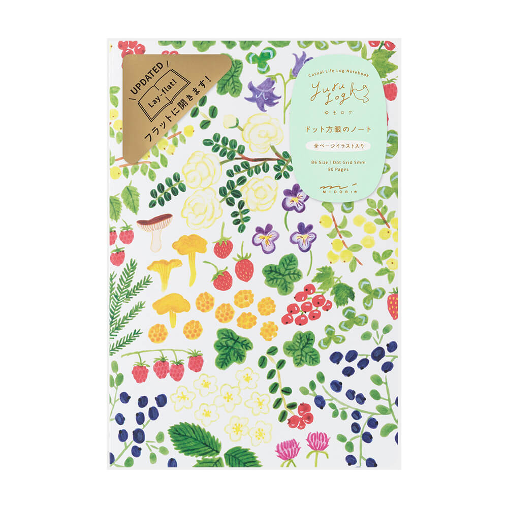 Notatnik Midori Yuru Log B6 | Skandynawia