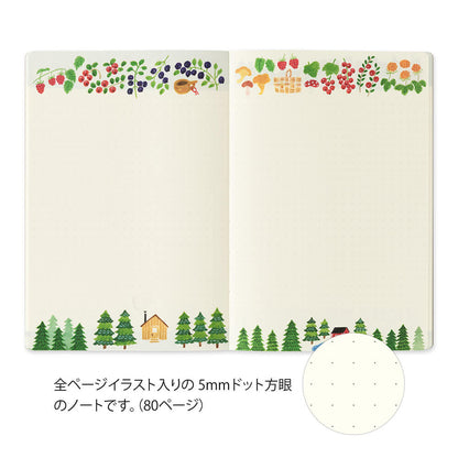 Notatnik Midori Yuru Log B6 | Skandynawia