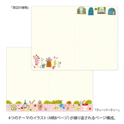 Notatnik Midori Yuru Log B6 | Życie