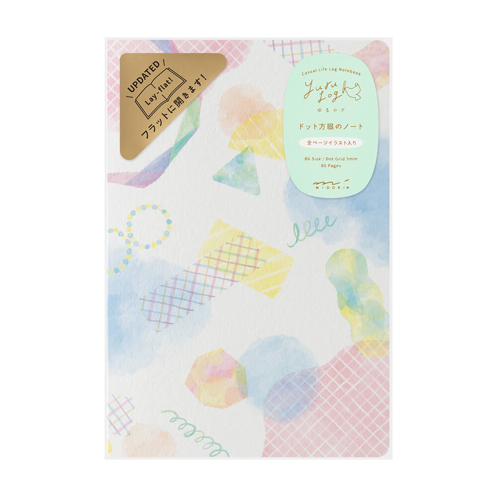Notatnik Midori Yuru Log B6 | Akwarela
