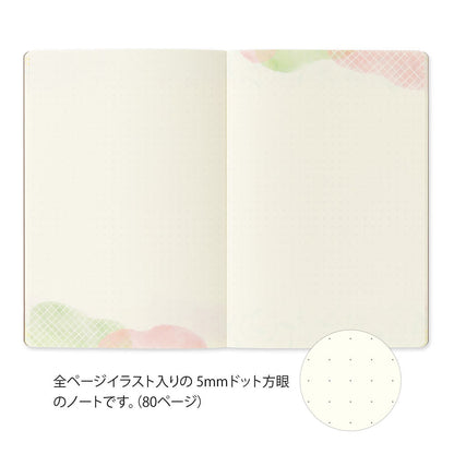 Notatnik Midori Yuru Log B6 | Akwarela