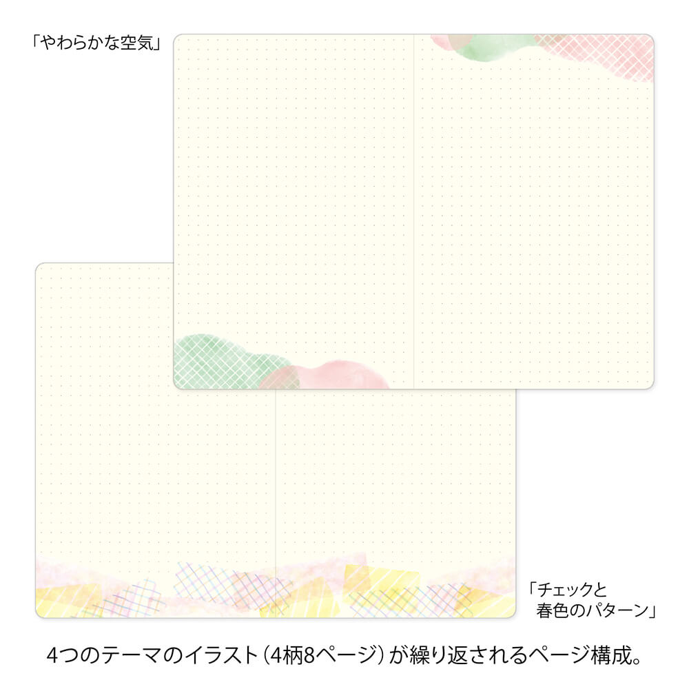 Notatnik Midori Yuru Log B6 | Akwarela