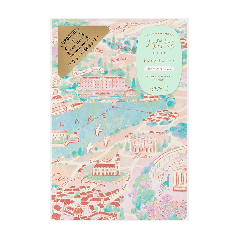 Notatnik Midori Yuru Log B6 | Podróże