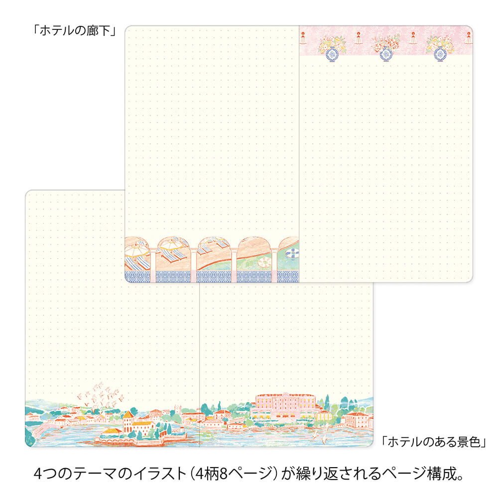 Notatnik Midori Yuru Log B6 | Podróże