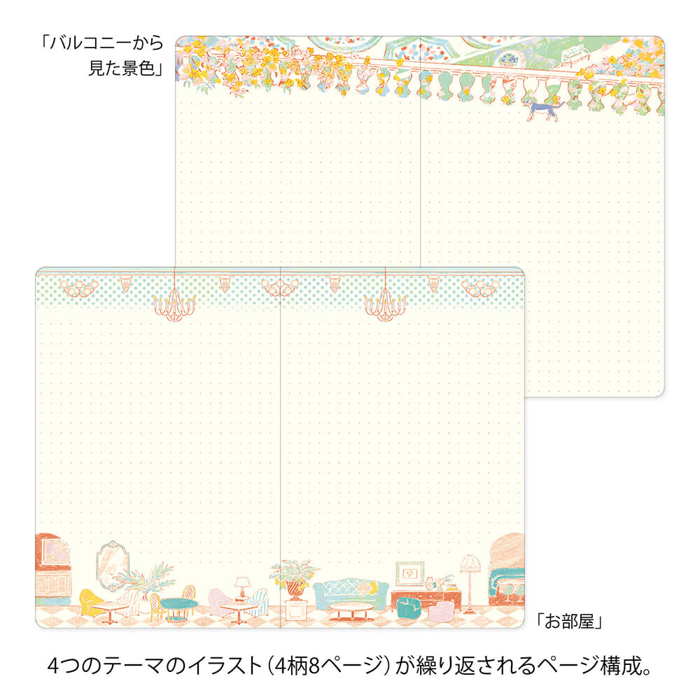 Notatnik Midori Yuru Log B6 | Podróże