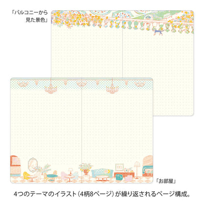 Notatnik Midori Yuru Log B6 | Podróże