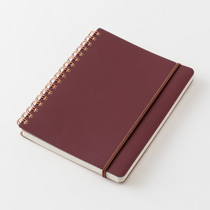 Notatnik Midori Grain B6 | Czerwony