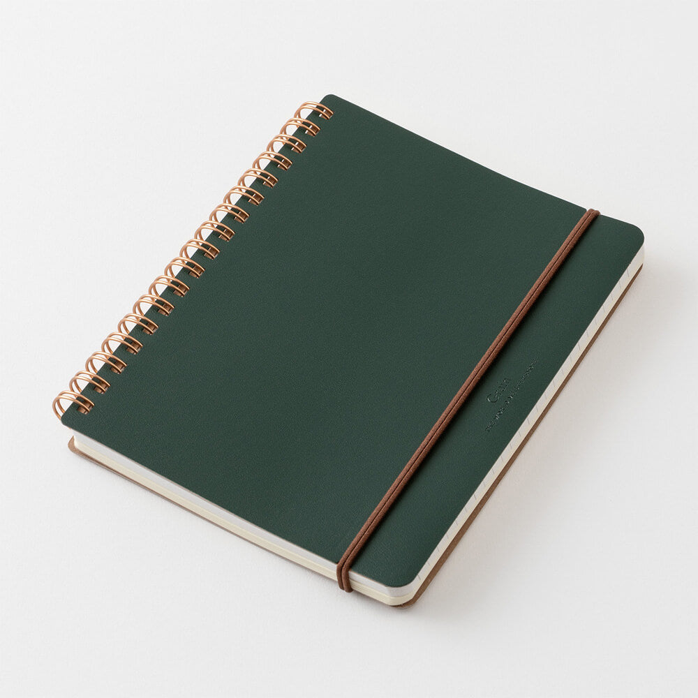 Notatnik Midori Grain B6 | Zielony