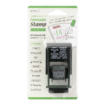 Pięczątka Midori Paintable Stamp Message