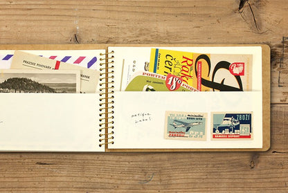TRC Spiral Ring Notebook Paper Pocket B6