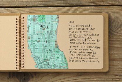 TRC Spiral Ring Notebook DW Kraft A6 Slim