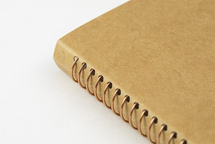 TRC Spiral Ring Notebook DW Kraft B6