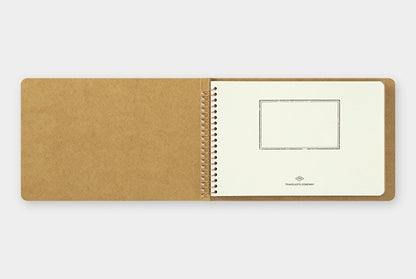 TRC Spiral Ring Notebook DW Kraft B6