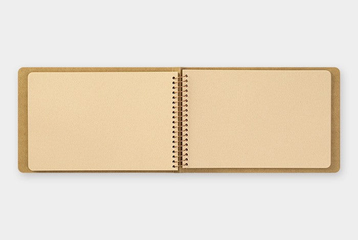 TRC Spiral Ring Notebook DW Kraft B6