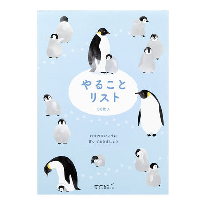 Notes Midori To Do Memo Pad Pingwin